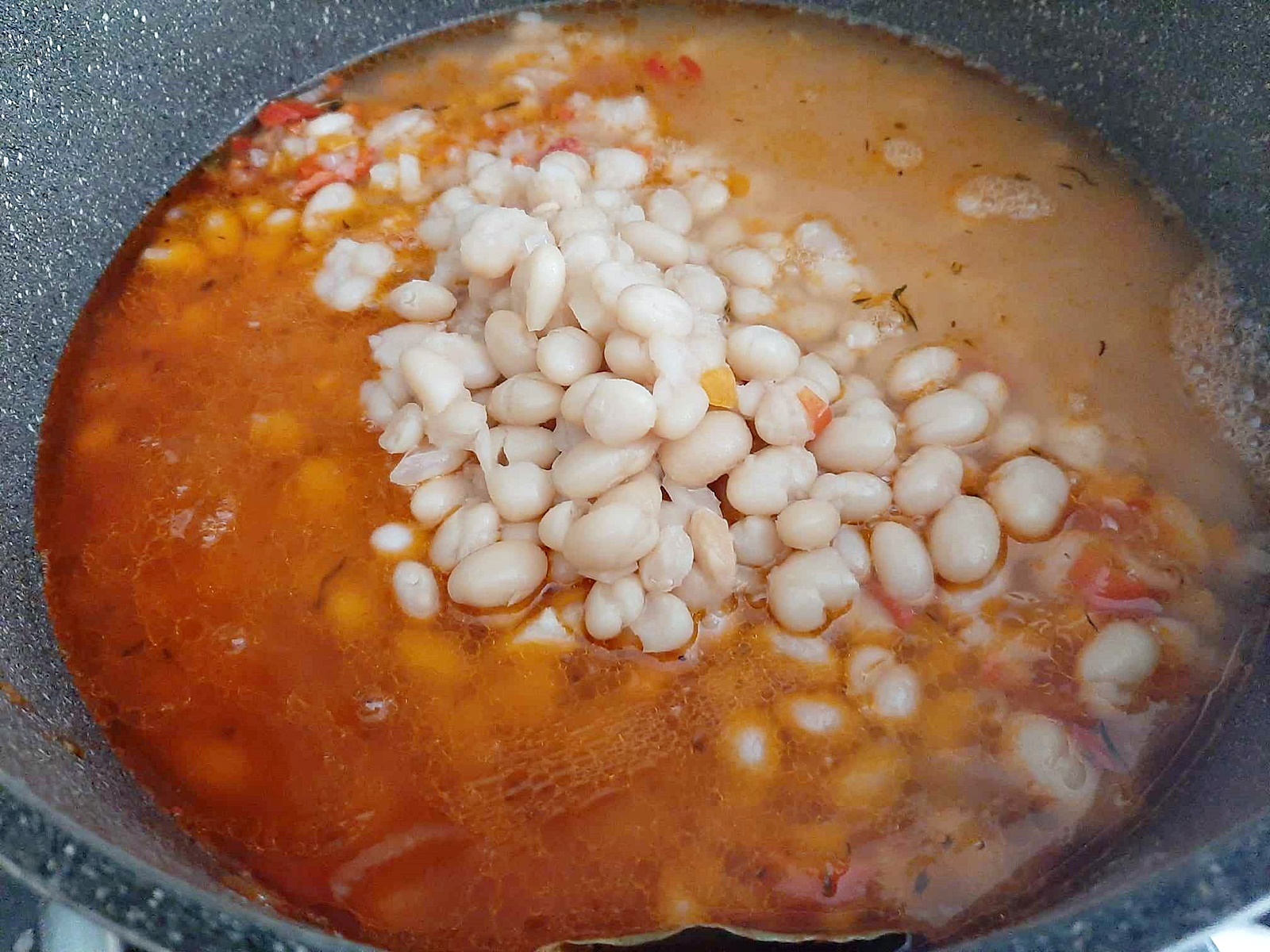 Mancare de fasole boabe