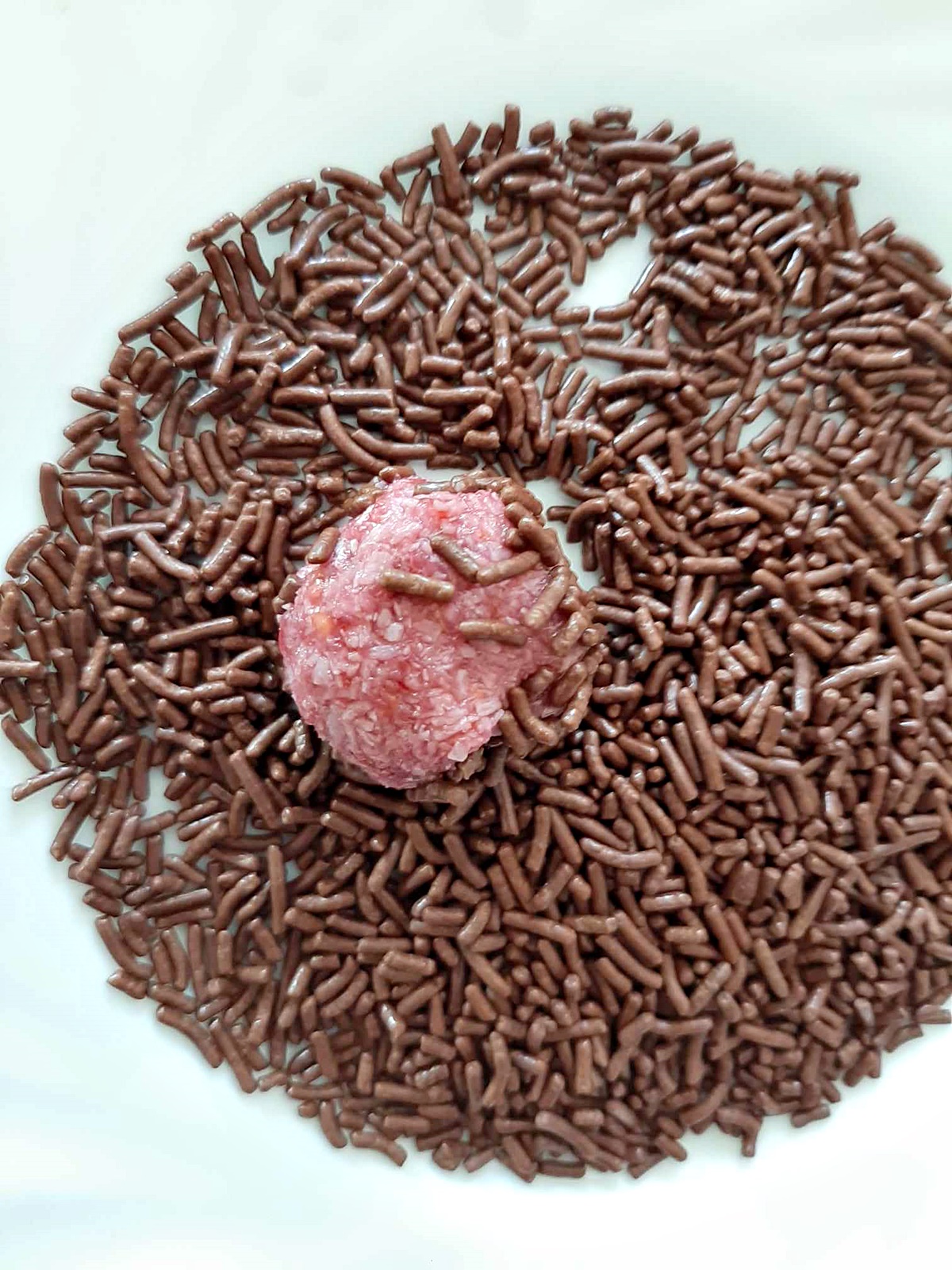 Bomboane de zmeura cu cocos