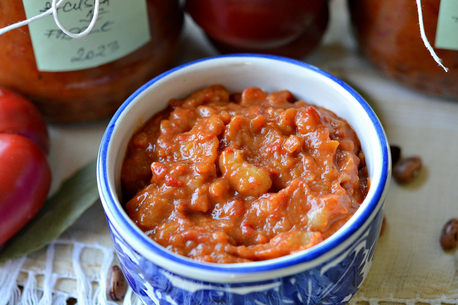 Zacusca de fasole boabe