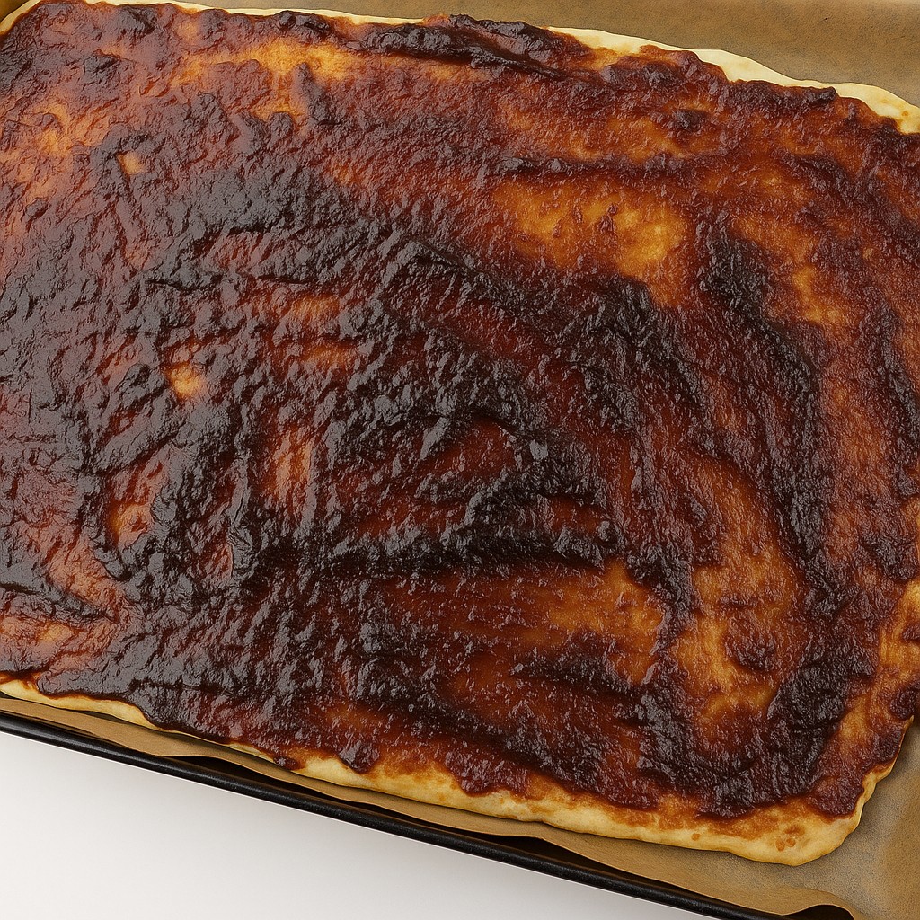 Prajitura Greta Garbo dupa Silvia Jurcovan – reteta clasica cu foi fragede, gem si nuca