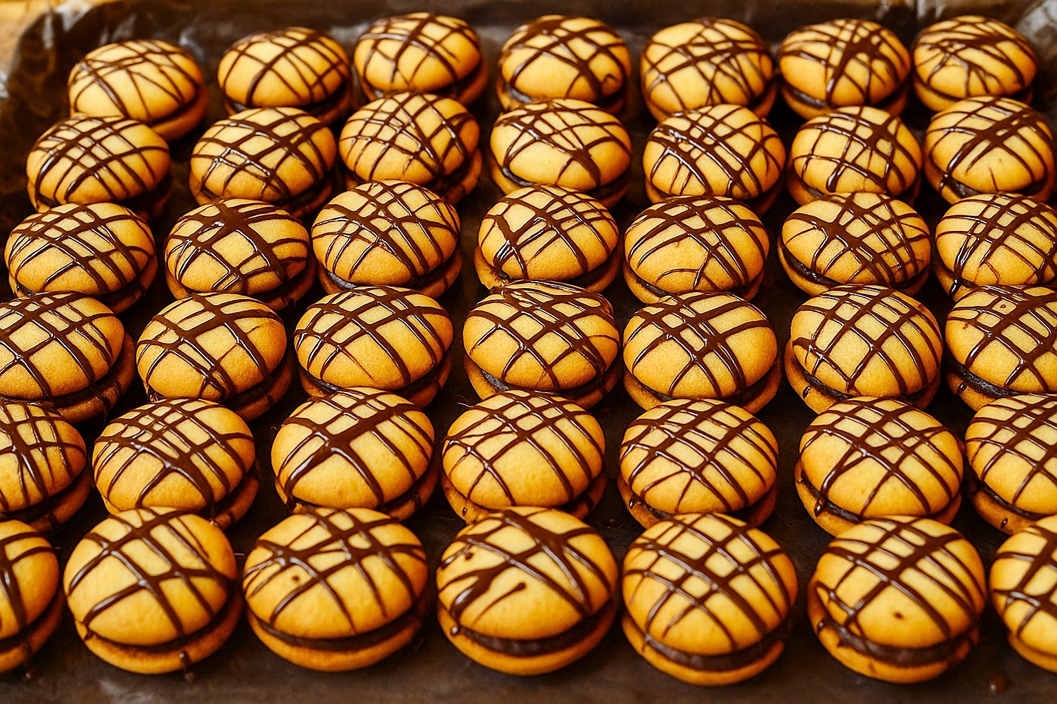 Paleuri cu ciocolata – reteta pas cu pas de fursecuri fine de cofetarie