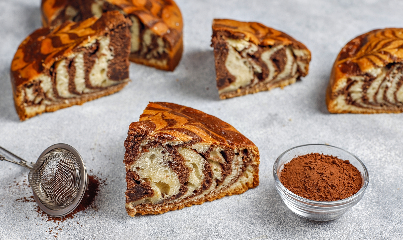 Prajitura Zebra - reteta usoara pentru un desert simplu si gustos