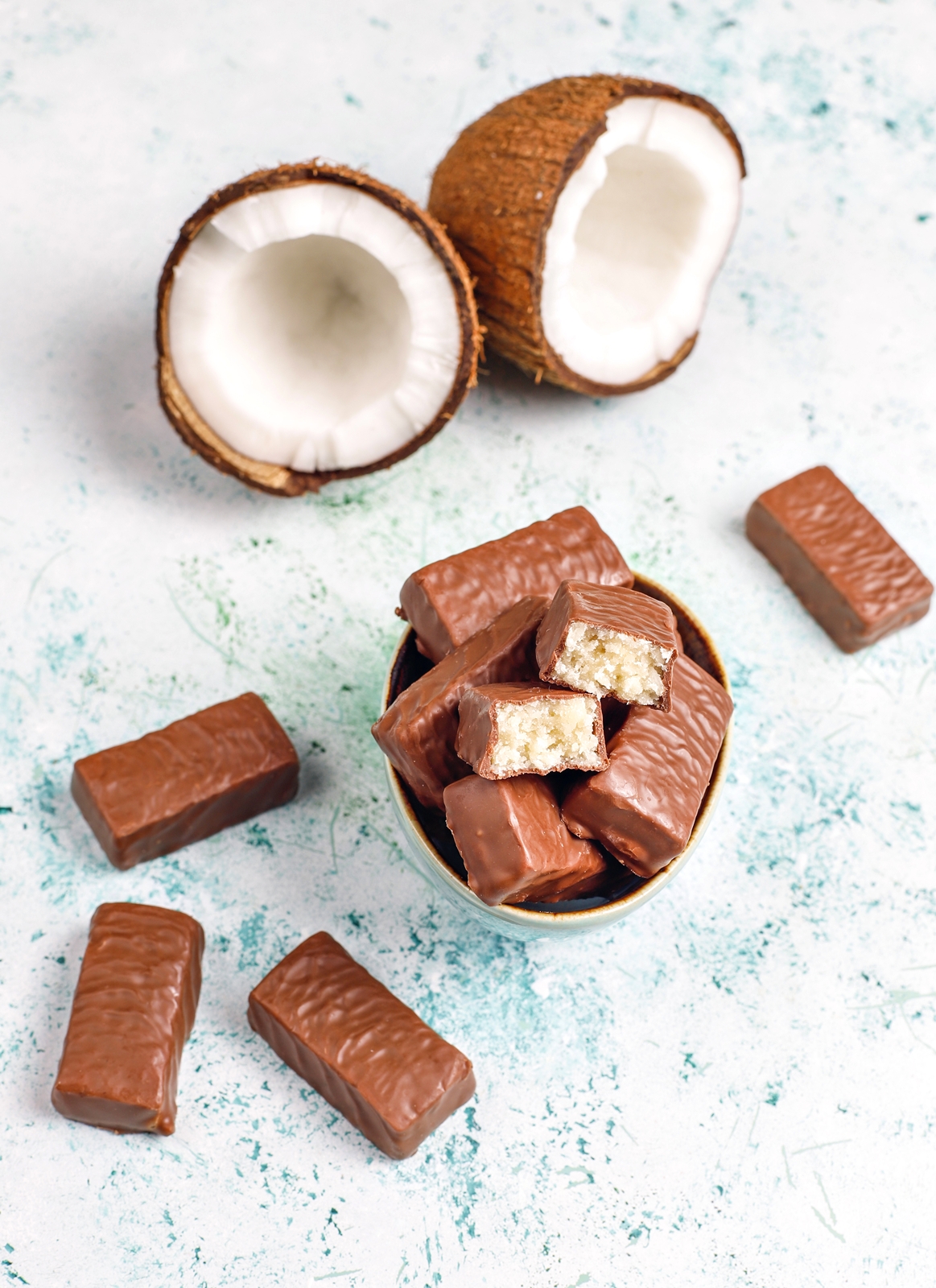 Batoane Bounty de casa – reteta simpla si rapida cu doar 3 ingrediente