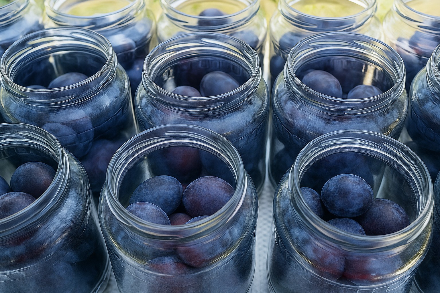 Compot de prune pentru iarna – reteta simpla si rapida, fara conservant