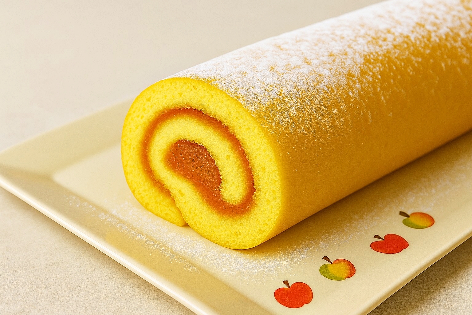 Rulada cu mere - cel mai simplu si delicios desert cu fructe