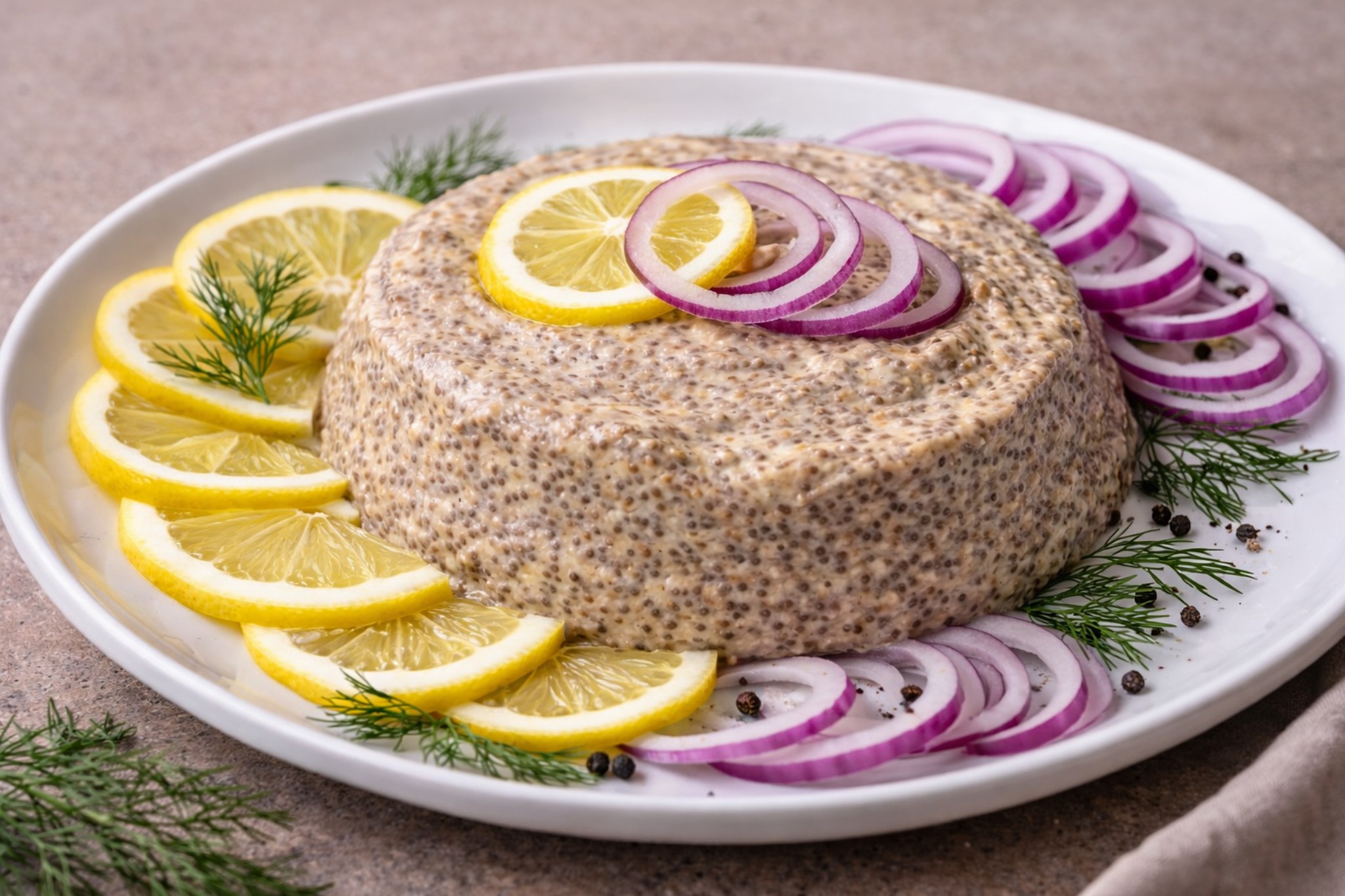 Icre din seminte de chia - reteta simpla, rapida si de post