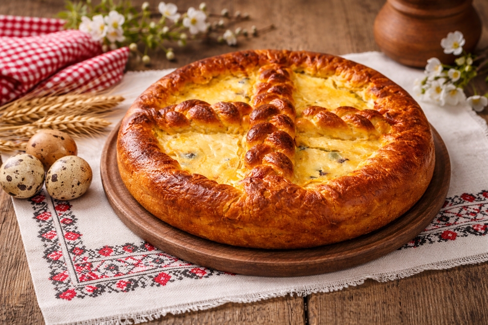 Pasca traditionala cu branza de vaci - reteta simpla pas cu pas