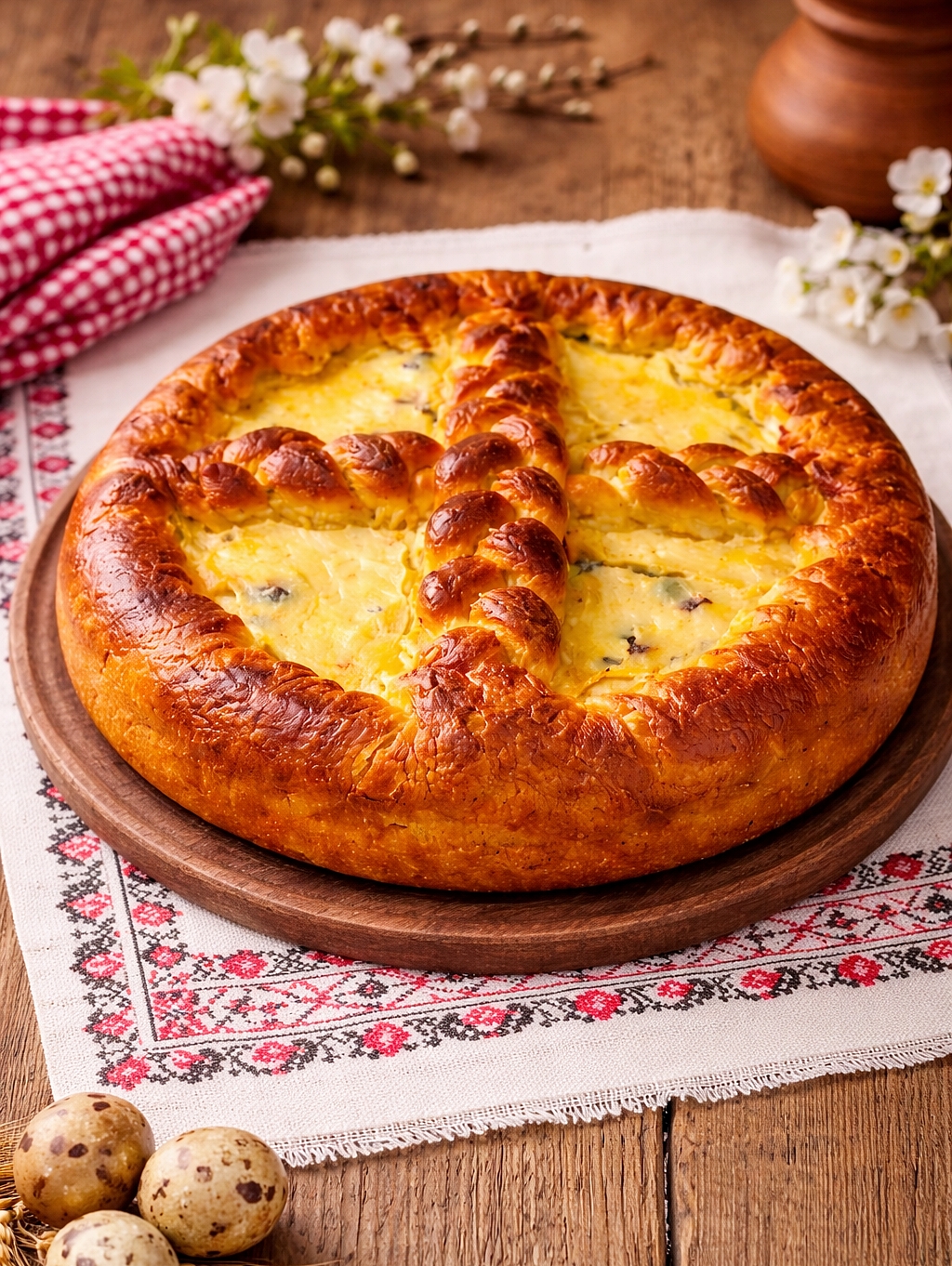 Pasca traditionala cu branza de vaci - reteta simpla pas cu pas