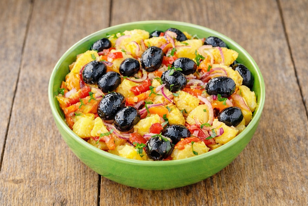 Salata orientala de post - reteta simpla, gustoasa si usor de preparat