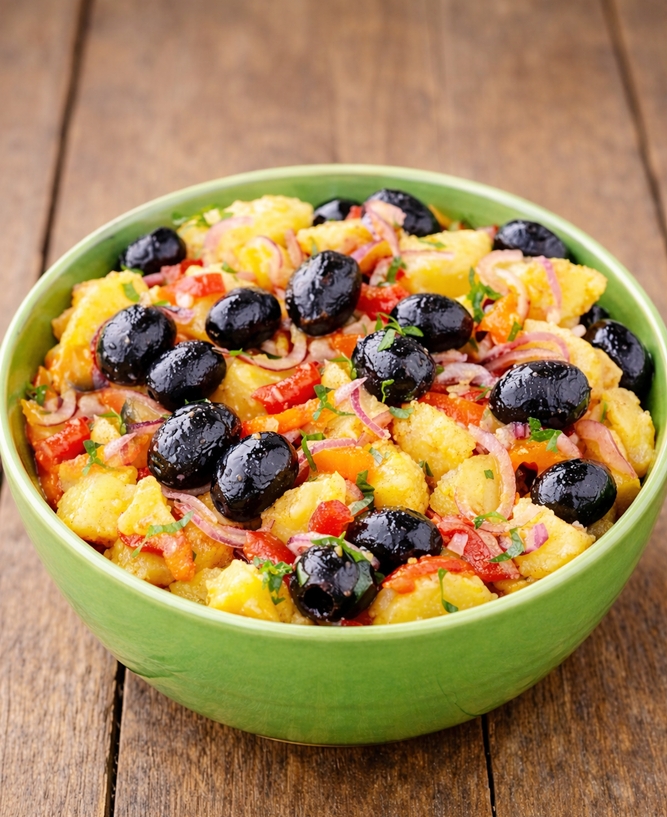 Salata orientala de post - reteta simpla, gustoasa si usor de preparat