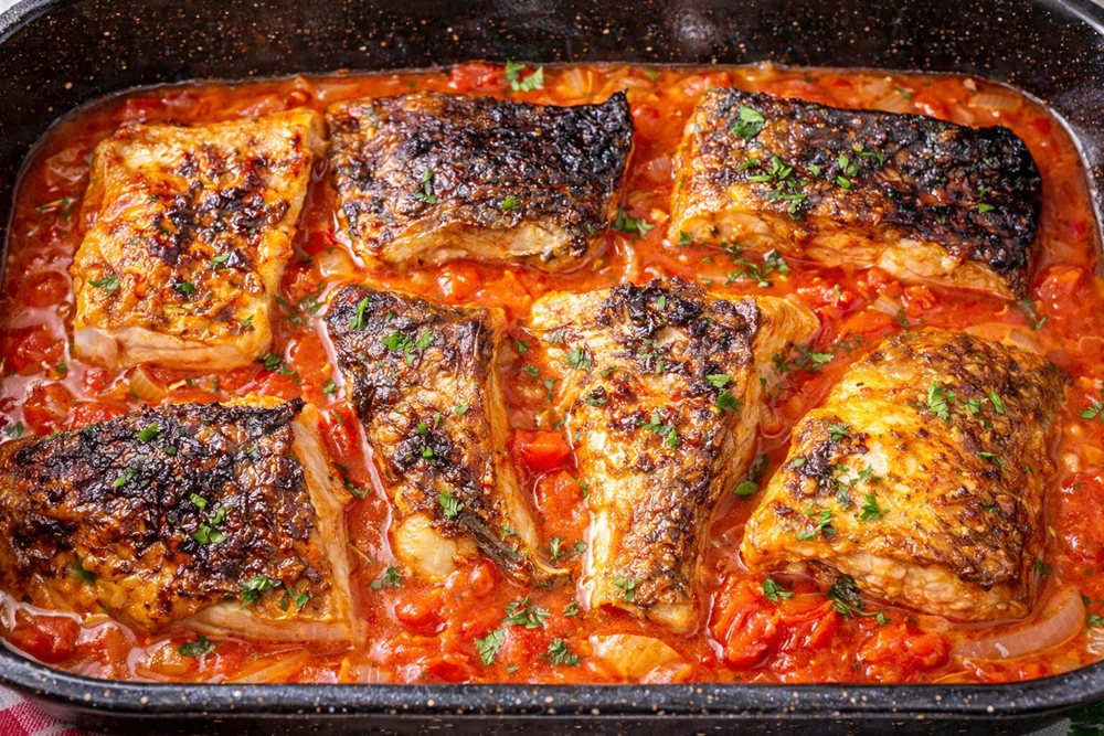 Plachie de crap la cuptor - reteta simpla, aromata si usor de facut