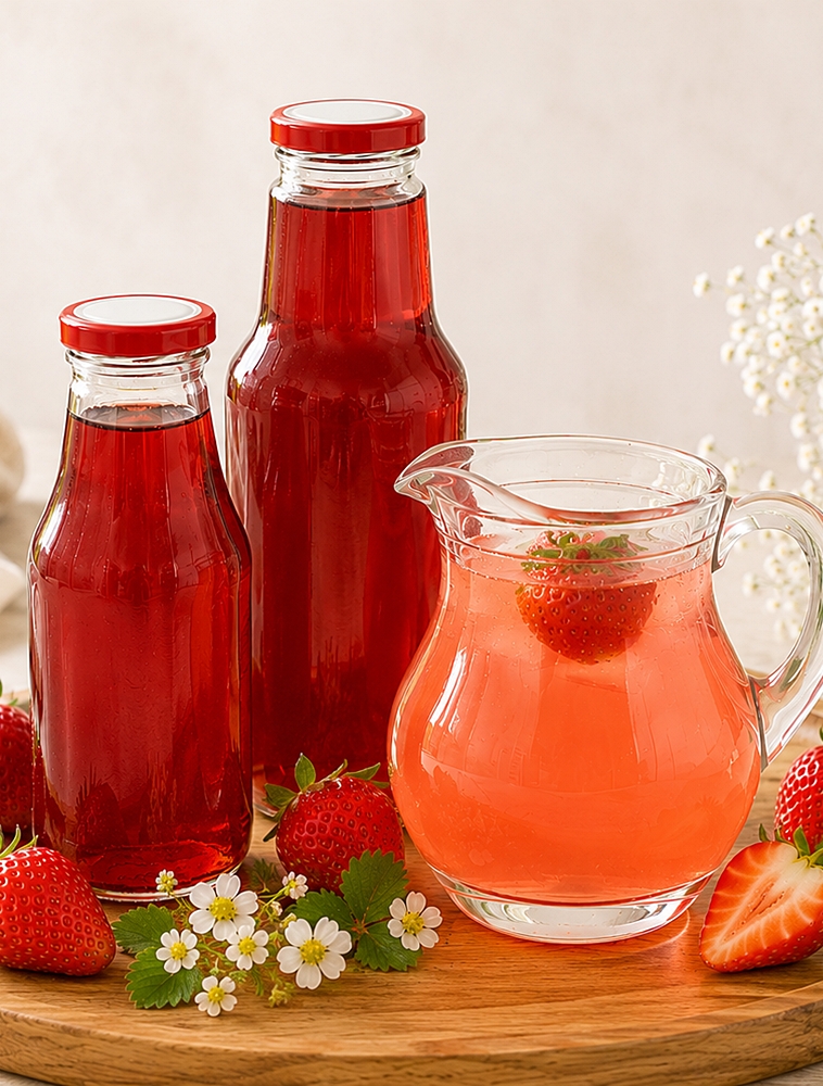 Sirop de capsuni - reteta simpla, delicioasa si usor de preparat