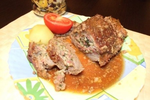 Rulada din carne de vita