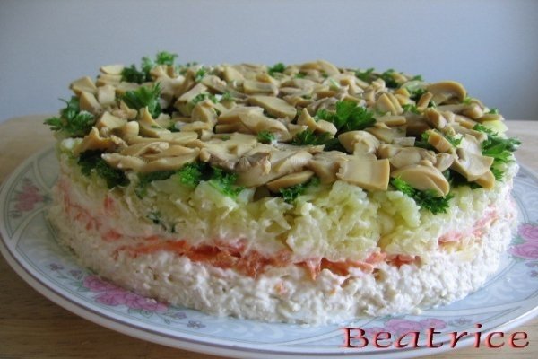 Poienita cu ciuperci