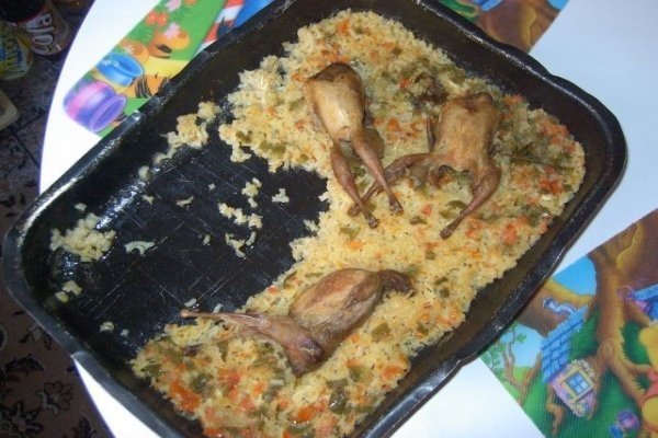 Potarnichii cu dafin si orez