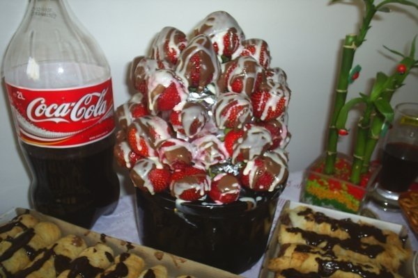 Capsuni in ciocolata