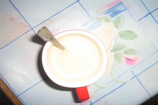 Cafea cu rom si frisca