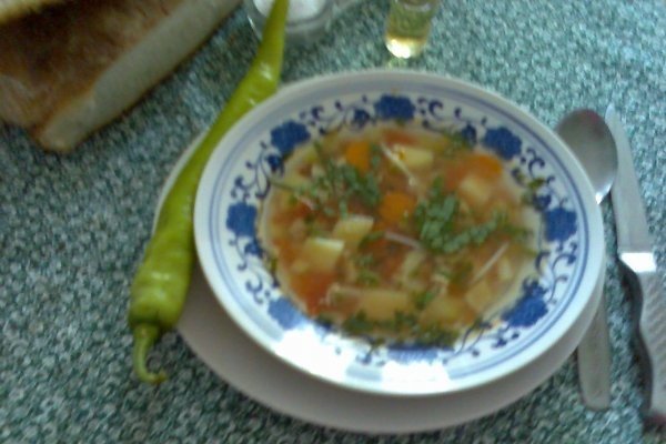 ciorba de purcel cu legume