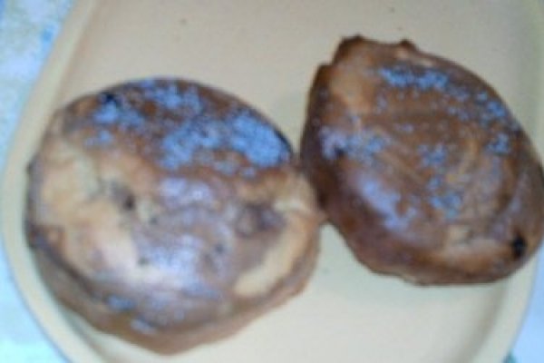 Chec cu cacao, stafide si mac