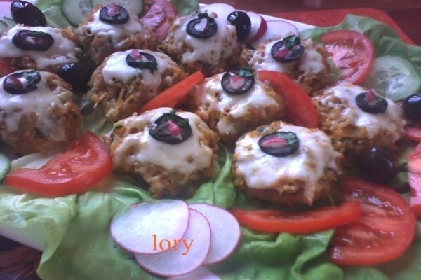 Ciuperci umplute cu legume