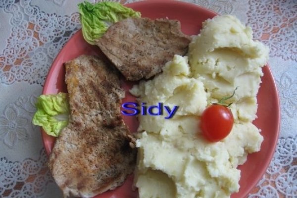 Gratar cu piure de cartofi si mujdei