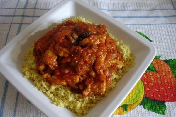 Cous cous in stil indian
