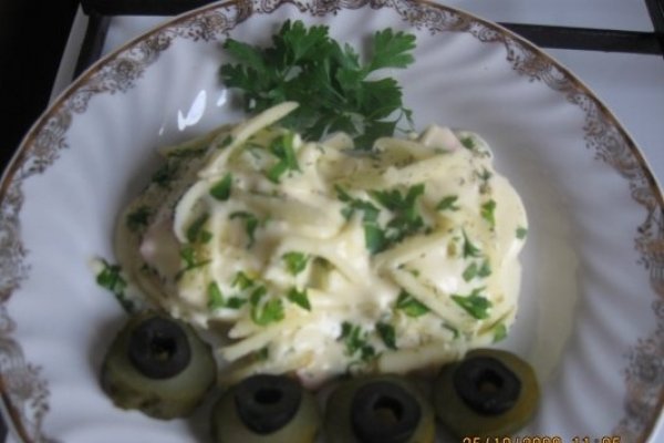 Oua umplute in sos de maioneza