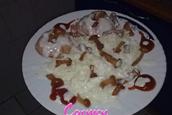 Friptura de curcan, cu paste si sos Gran Cucina