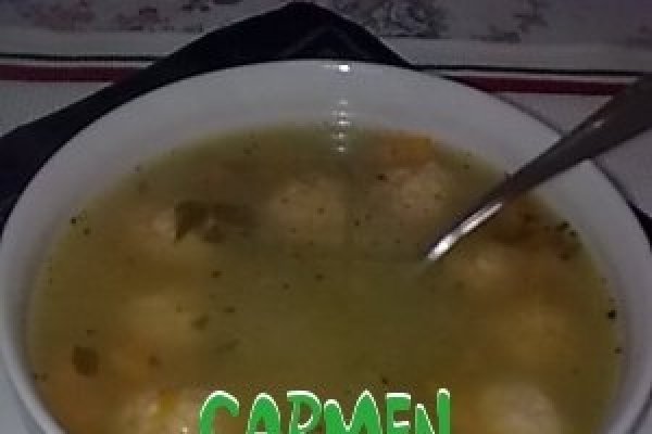 Bors de perisoare, din carne tocata de curcan