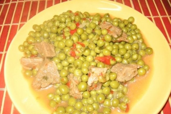 Vitel cu mazare verde