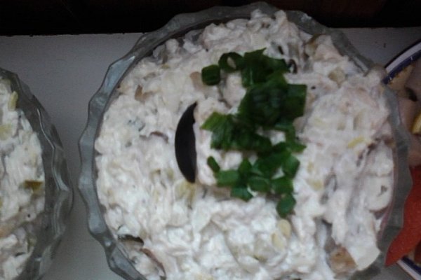 Salata cu hribi si carne de pui