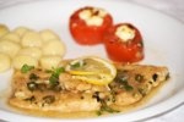 File de curcan in sos de vin spumant