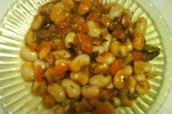 Fasole boabe la cuptor