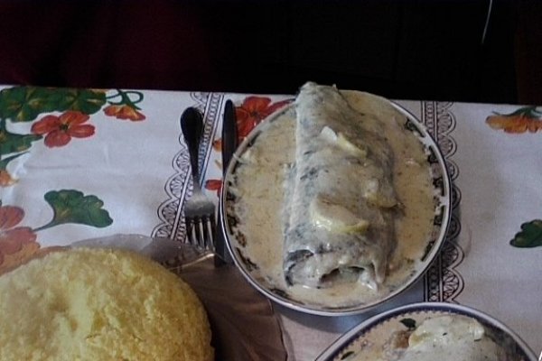 Pastrav cu sos la cuptor