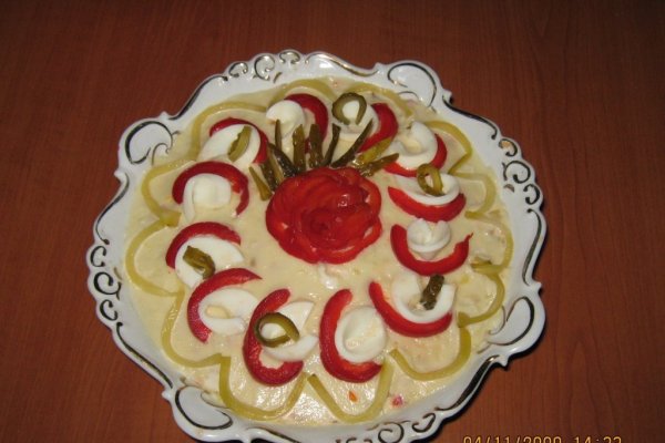 Salata  Beouf cu carne din piept de pui (a la Nico)