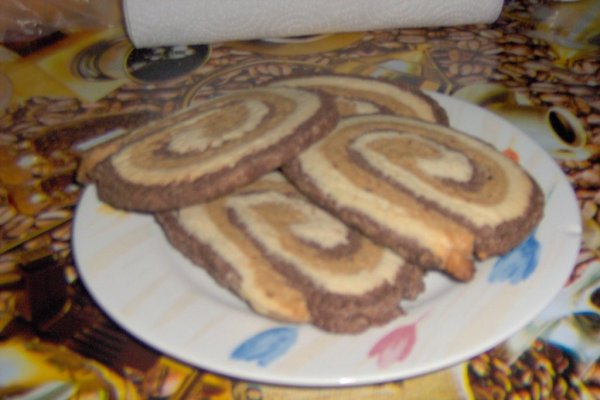 Biscuiti in trei culori