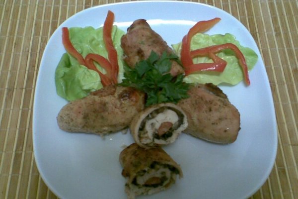 Rulouri din piept de pui