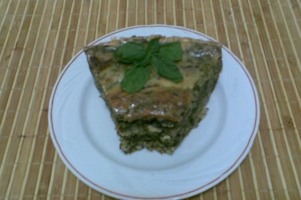 Rulada cu spanac, ciuperci si branza de vaci