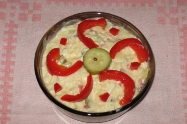 Salata de cartofi cu oua