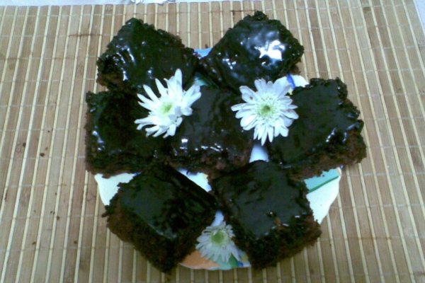 Negresa cu glazura de ciocolata