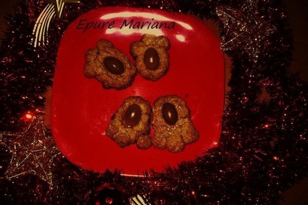 Labute de ursuleti - fursecuri cu nuca