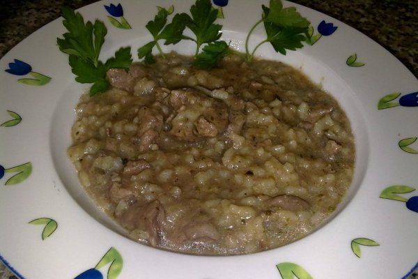 Orez cu ficatei si inimioare