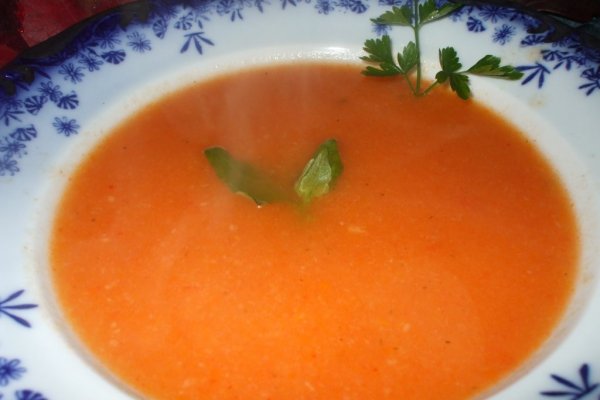Supa crema de morcovi (supa portocalie)