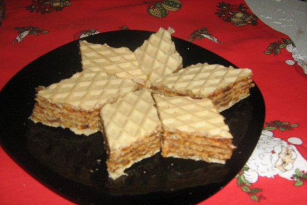 Foi napolitana cu crema caramel