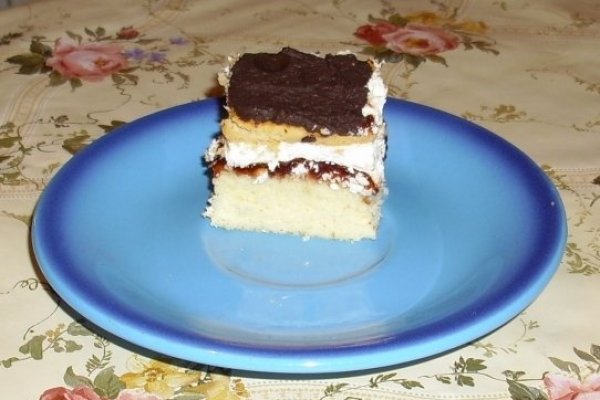 Prajitura cu frisca si biscuiti