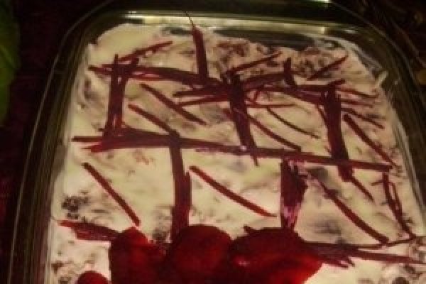 Salata de pui, peste si legume