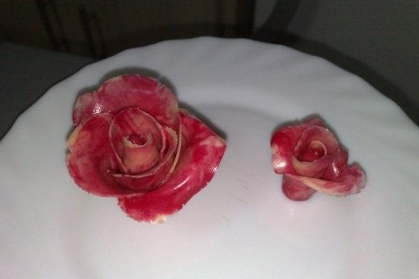 TRANDAFIRI DIN PASTA DE LAPTE PRAF