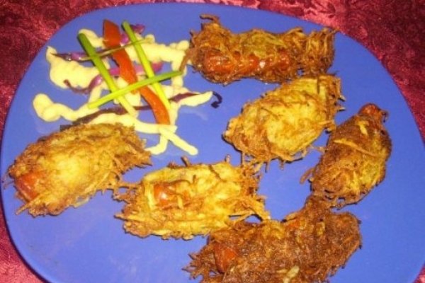 Arici umpluti cu carnati