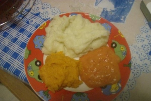 Piure de cartofi dulci