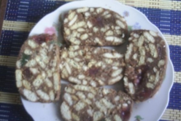 Salam de biscuiţi reţetă